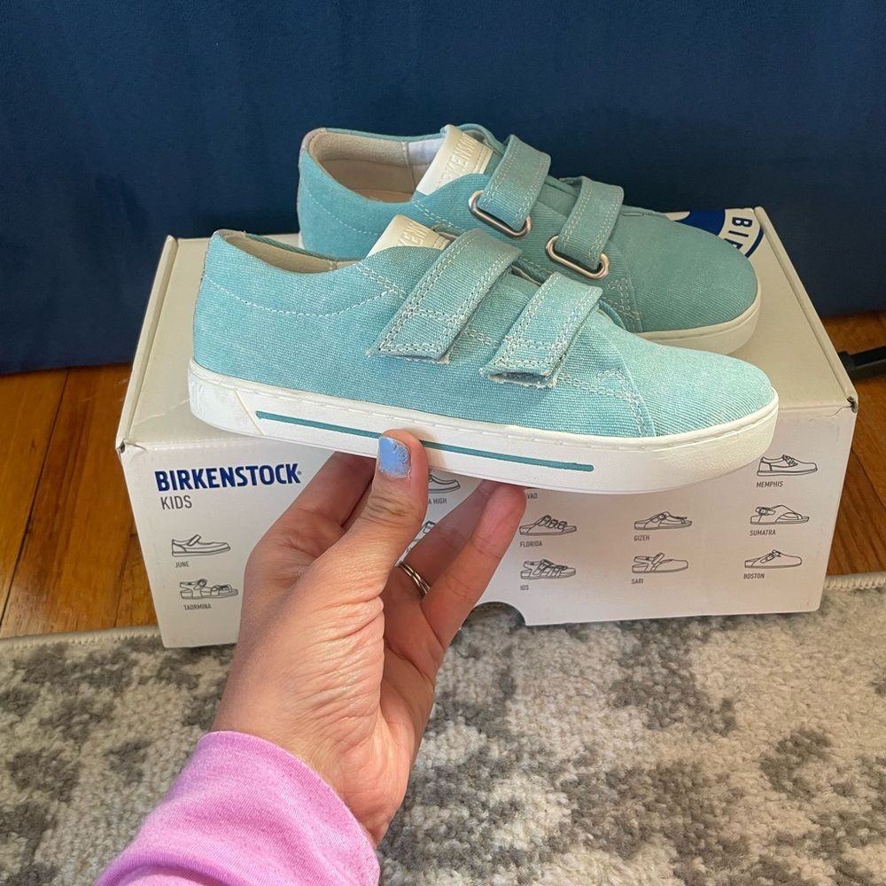 Birkenstock Kids Blue Sneakers arran Velcro regular fit